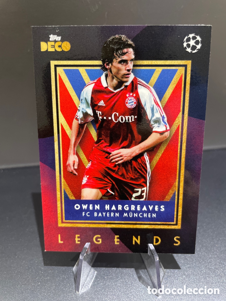 Figurine di Calcio: Owen Hargreaves Legends Topps Deco 2023-24 Bayern Munich