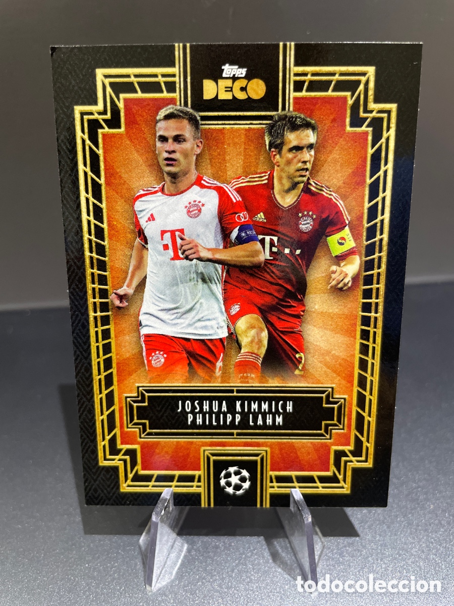 Figurine di Calcio: Kimmich Lahm Topps Deco 2023-24 Bayern Munich