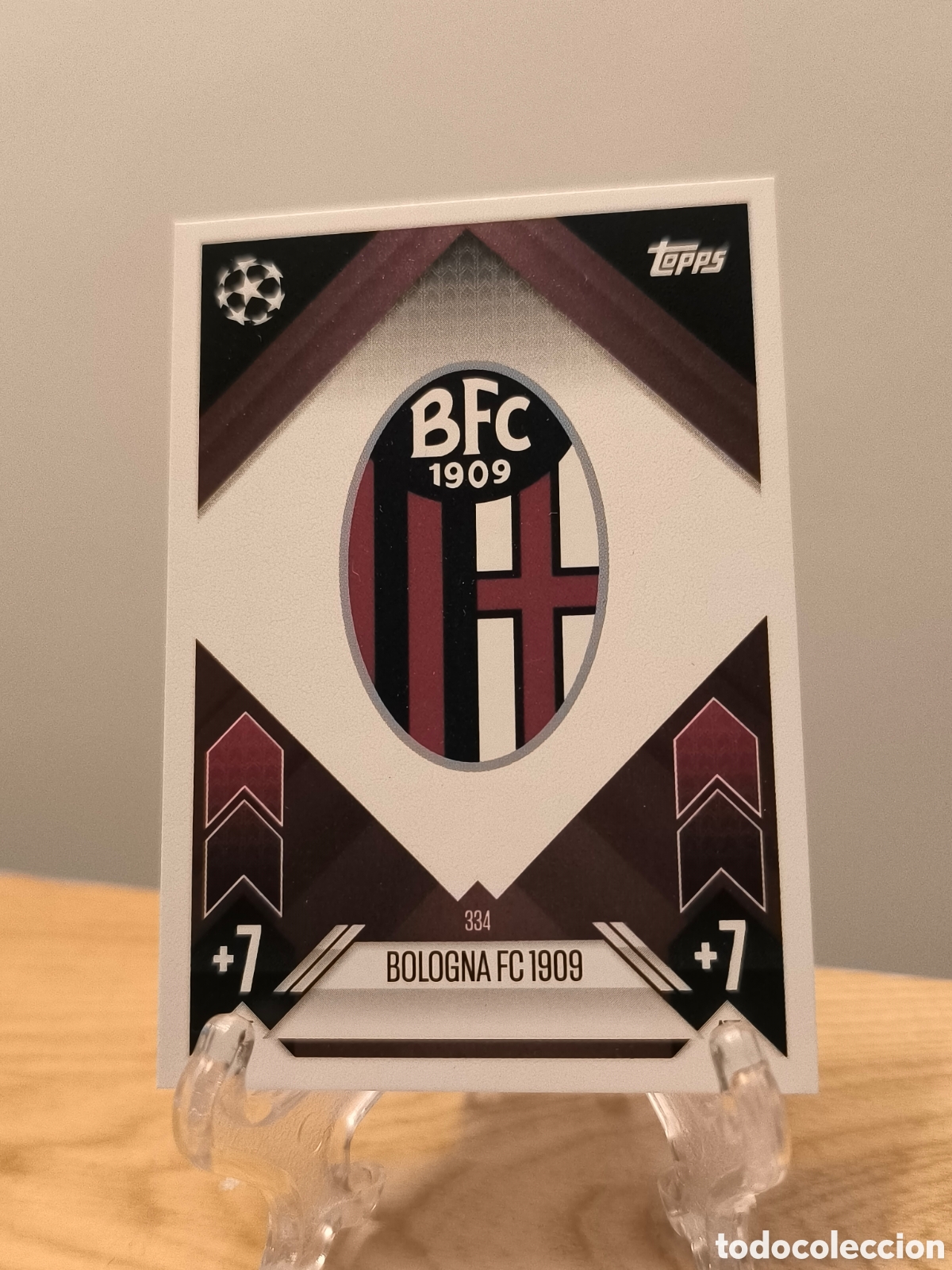 Cromos de Futebol: Escudo Bolonia Topps