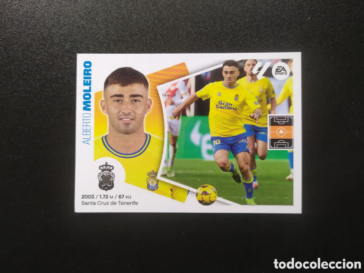Cromos de F&uacute;tbol: Liga este 2024 2025 24 25 panini Moleiro n&deg; 16 Las Palmas