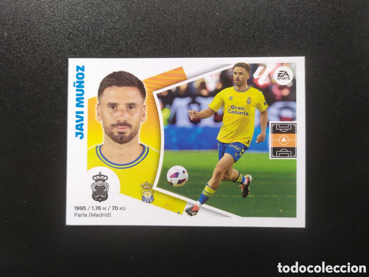 Cromos de F&uacute;tbol: Liga este 2024 2025 24 25 panini Javi Mu&ntilde;oz n&deg; 12 Las Palmas