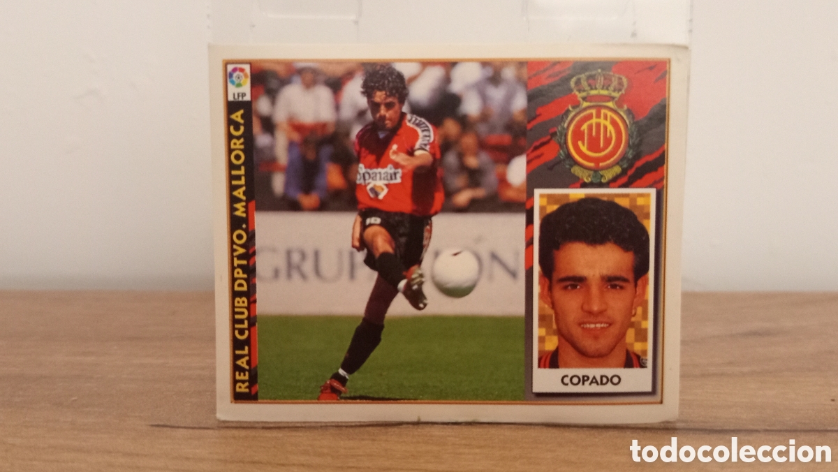 Cromos de f&uacute;tbol: ❇️ CROMO STICKER ⚽ COPADO MALLORCA 1997 1998 97 98 ESTE SIN PEGAR ❇️
