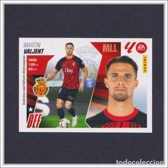 Cromos de Futebol: LIGA ESTE 2025 2026 25 26 PANINI VALJENT 8 MALLORCA COLECCI&Oacute;N ALBUM 1&ordf; EDICI&Oacute;N