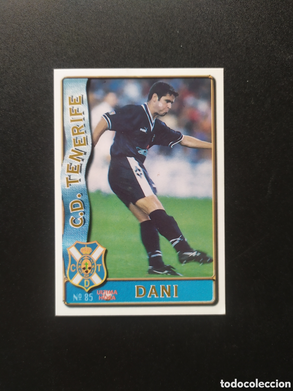 Cromos de f&uacute;tbol: Mundicromo fichas Liga 1996 1997 96 97 Dani ultima hora n&deg; 85 Tenerife