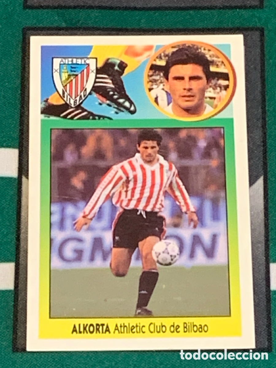 Football Stickers: Cromo Liga Este 1993 1994 93/94 - BAJA - ATHLETIC BILBAO - ALKORTA no pegado
