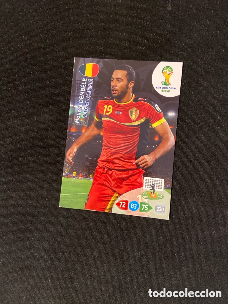 Cromos de Futebol: DEMBELE (B&Eacute;LGICA) UPDATE PANINI ADRENALYN MUNDIAL 2014 BRASIL 14 FUTBOL ACTUALIZACION CARTA A-1