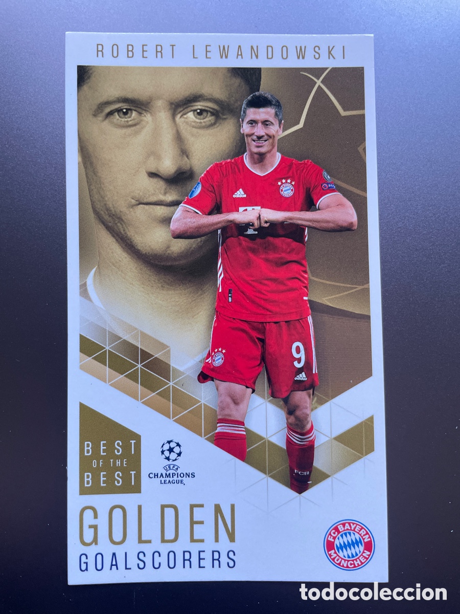 Fu&szlig;ball-Sticker: Lewandowski 88 Best of the Best UCL 2020-21 Topps Bayern Munich