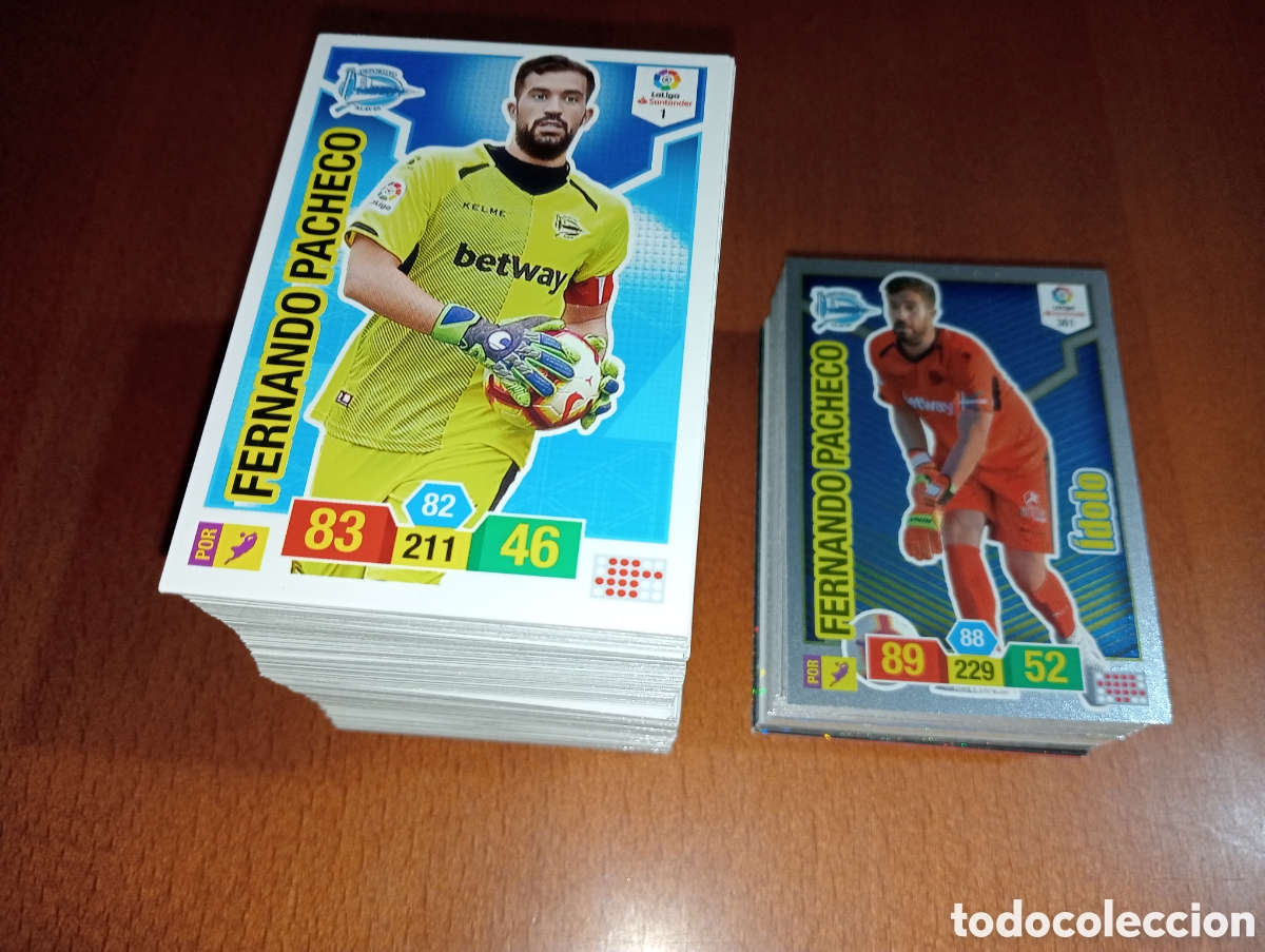 Figurine di Calcio: Lote 179 Cartas Diferentes Adrenalyn XL 18/19 Leer