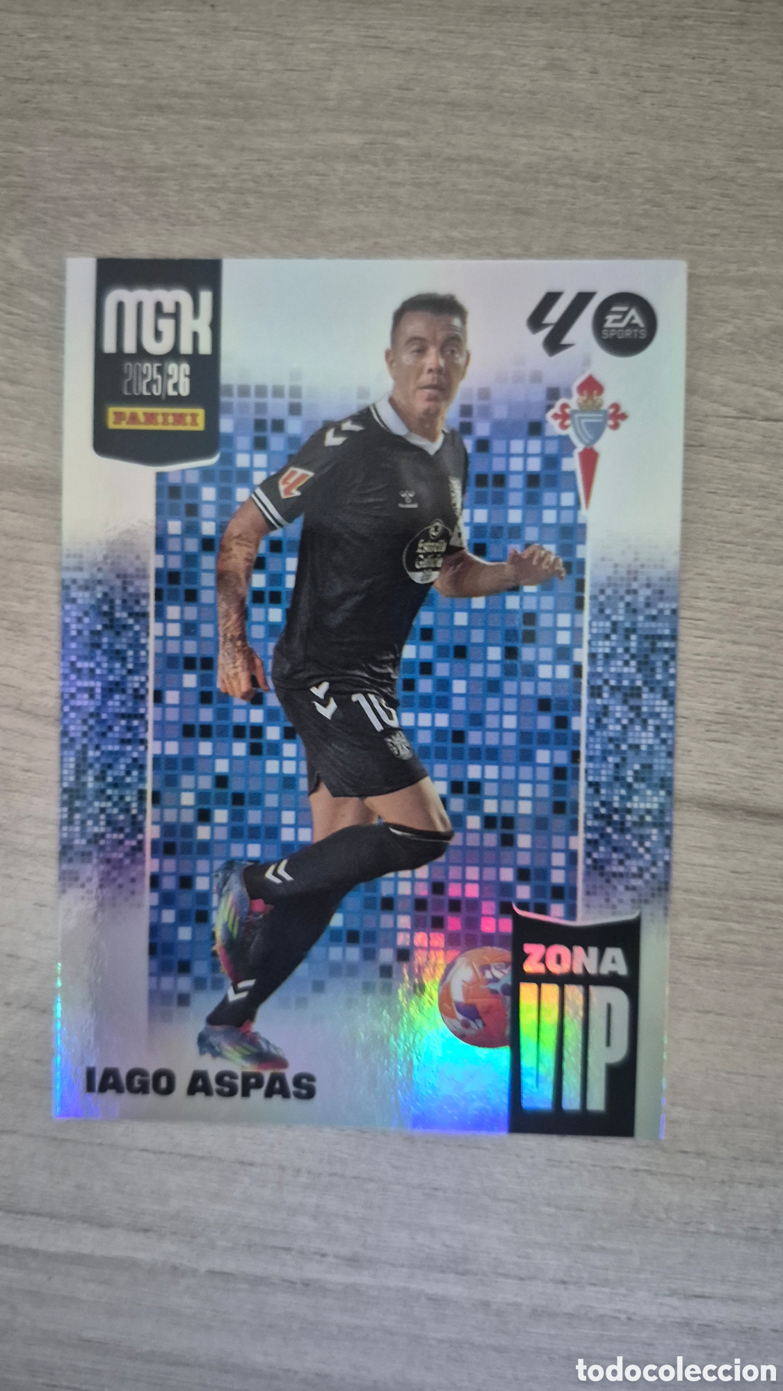 Cromos de Futebol: N&deg;395 Zona Vip Iago Aspas Megacracks 25/26