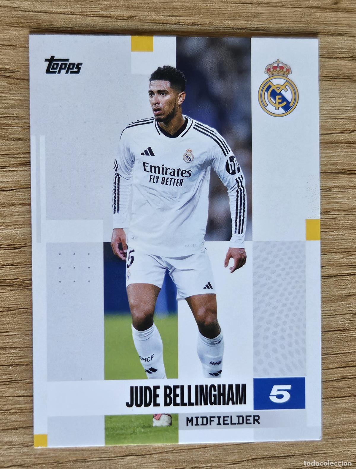 Cromos de Futebol: 11 Jude Bellingham (Real Madrid). Cromo Topps Team Set 2024-2025 (24-25)