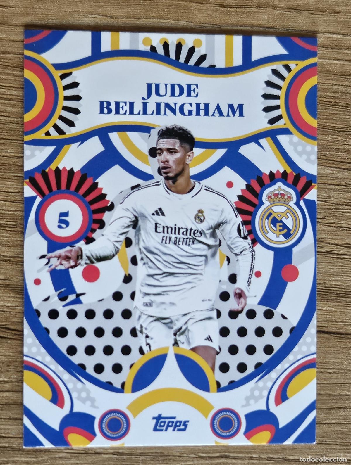 Cromos de F&uacute;tbol: 33 Jude Bellingham (Real Madrid). Cromo Topps Team Set Flamenco 2024-2025 (24-25)