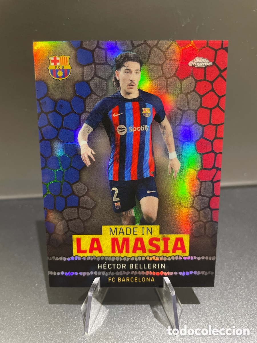 Cromos de F&uacute;tbol: Bellerin LA-7 Made in la Masia Topps Chrome FC Barcelona 2022-23 2022 2023 M&eacute;s que un Club