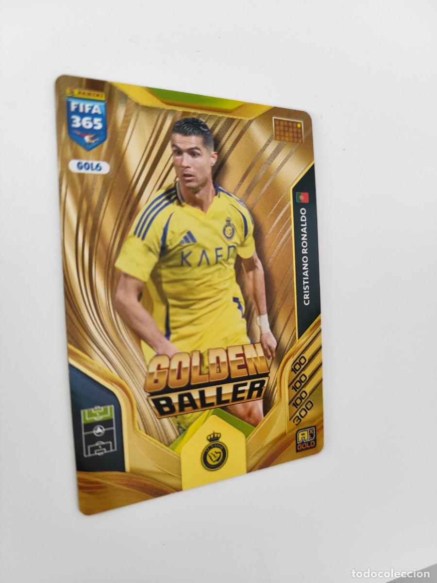 Fu&szlig;ball-Sticker: GOL6 FIFA 365 2026 ADRENALYN XL CRISTIANO RONALDO AL-NASSR FC GOLDEN BALLER PANINI 26 2025 25