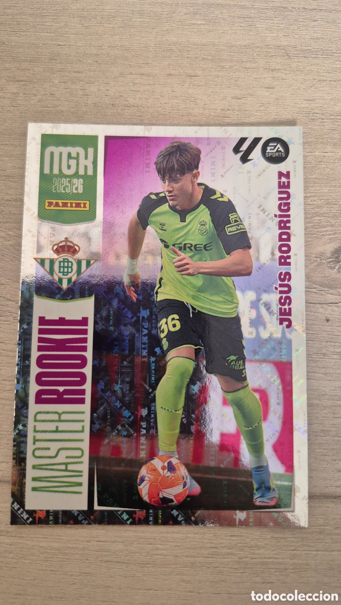 Figurine di Calcio: N&deg;415 Master Rookie Jes&uacute;s Rodr&iacute;guez Megacracks 25/26