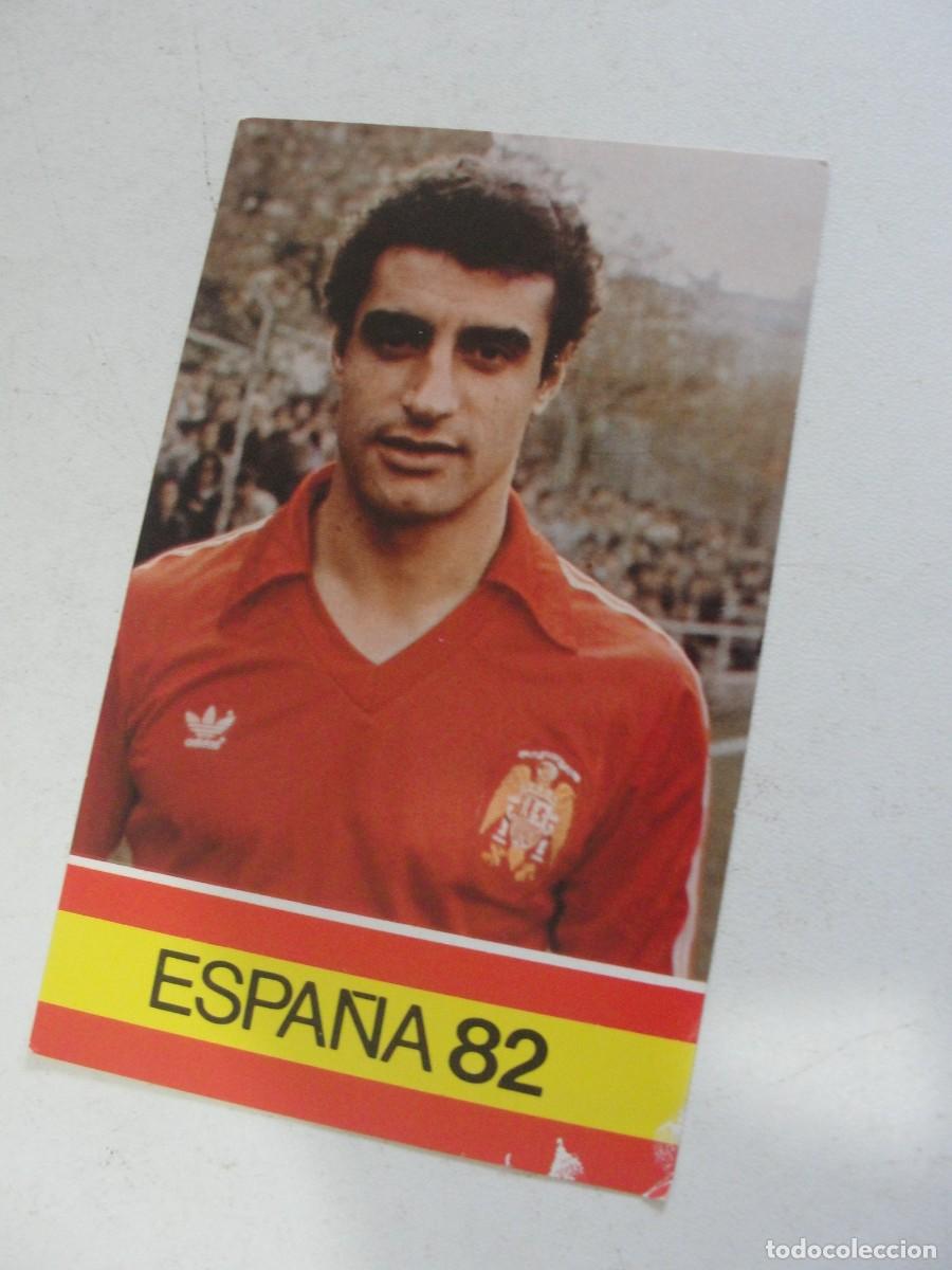 Cromos de Futebol: seleccion nacional / espa&ntilde;a 82 - enrique ramos quique n&ordm; 22 / atletico madrid - sin pegar
