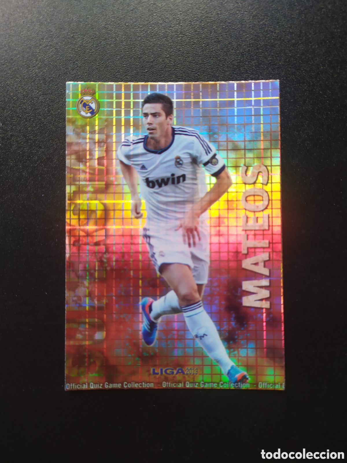 Cromos de Futebol: Mundicromo fichas Liga 2012 2013 12 13 Mateos superstar brillo cuadros n&deg; 1107 Real Madrid