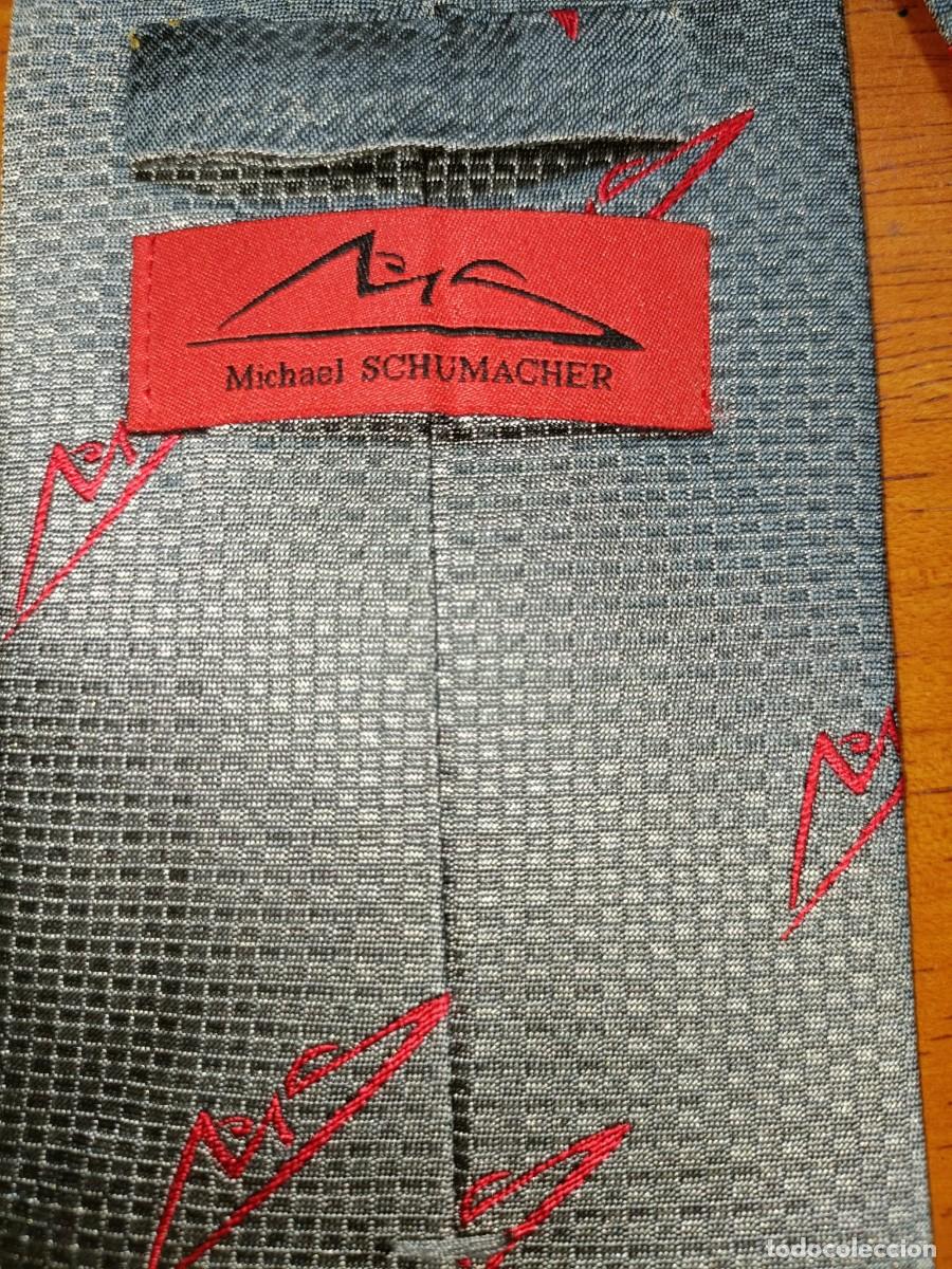 Cromos de f&uacute;tbol: Corbata Michael Schumacher de colecci&oacute;n, numerada. - Foto 2