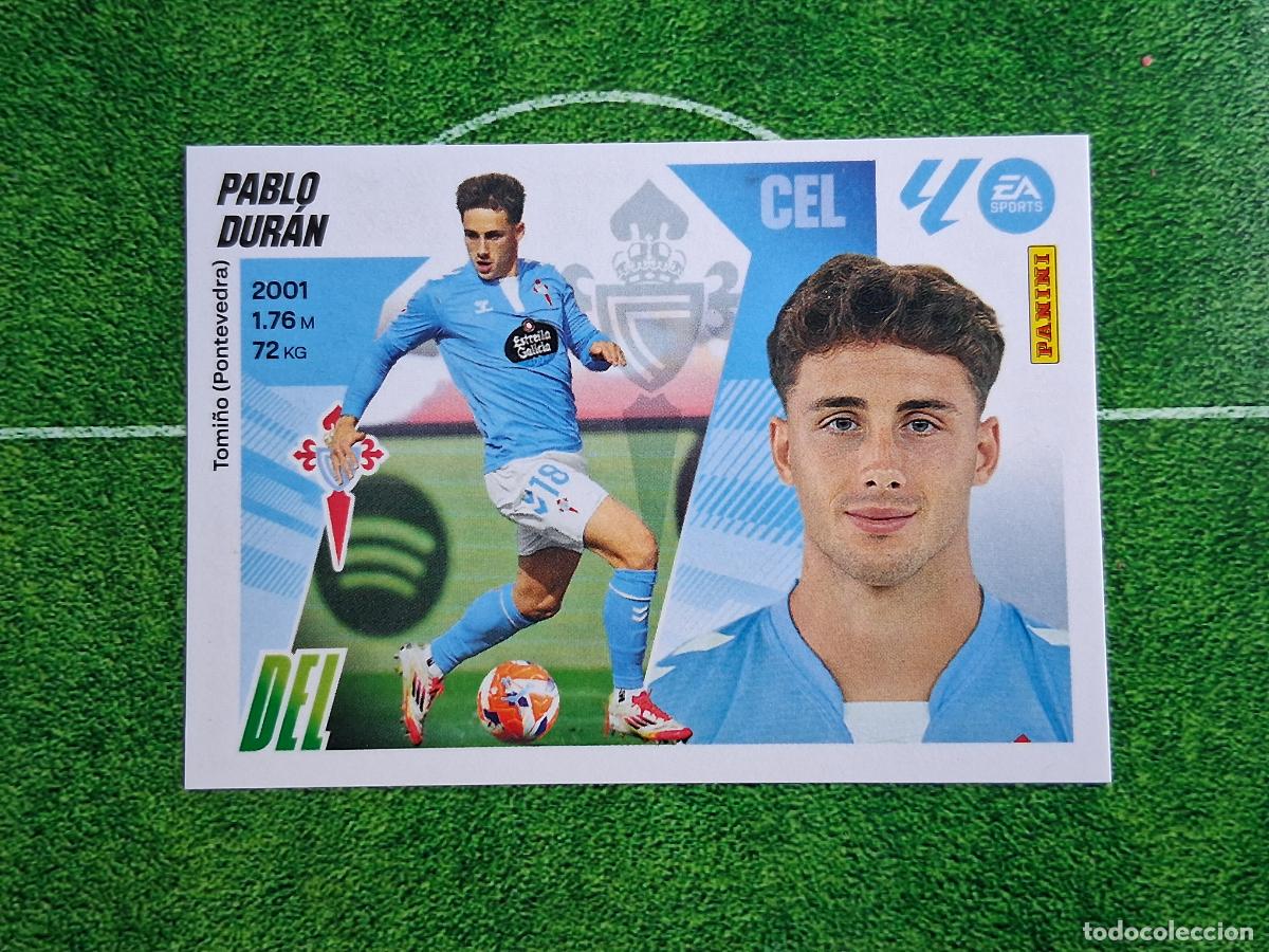 Cromos de F&uacute;tbol: 17 PABLO DURAN CELTA DE VIGO CROMOS LIGA ESTE FUTBOL PANINI 2025 2026 25 26