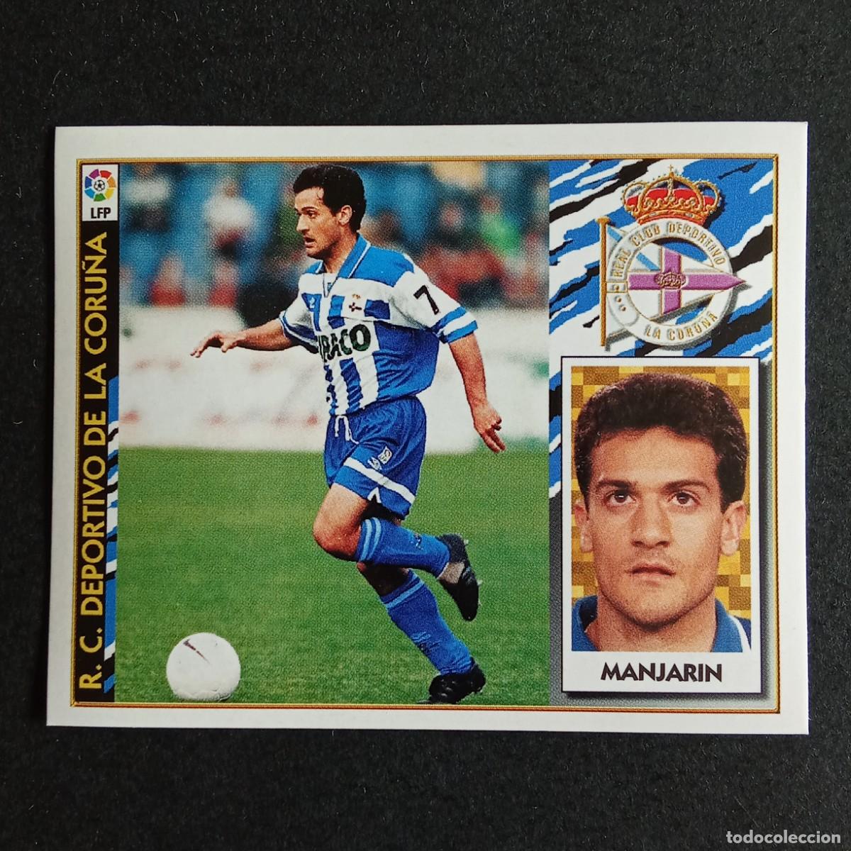 Cromos de F&uacute;tbol: CROMO LIGA 1997 1998 97 98 EDICIONES ESTE MANJARIN DEPORTIVO CORU&Ntilde;A NUNCA PEGADO