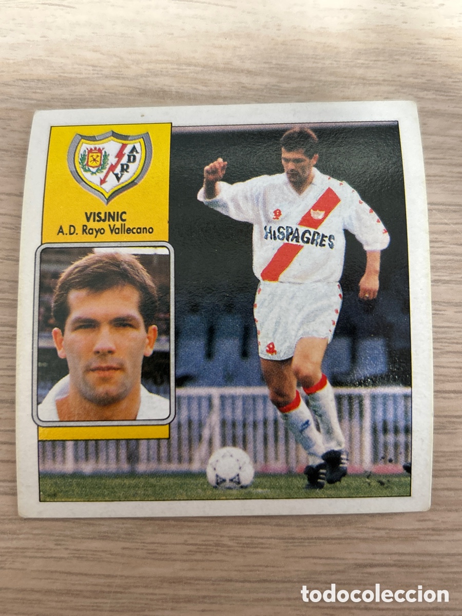 Cartes &agrave; collectionner de Football: VISJNIC RIESGO RAYO VALLECANO LIGA ESTE 1992 1993 92 93 NUNCA PEGADO SIN PEGAR