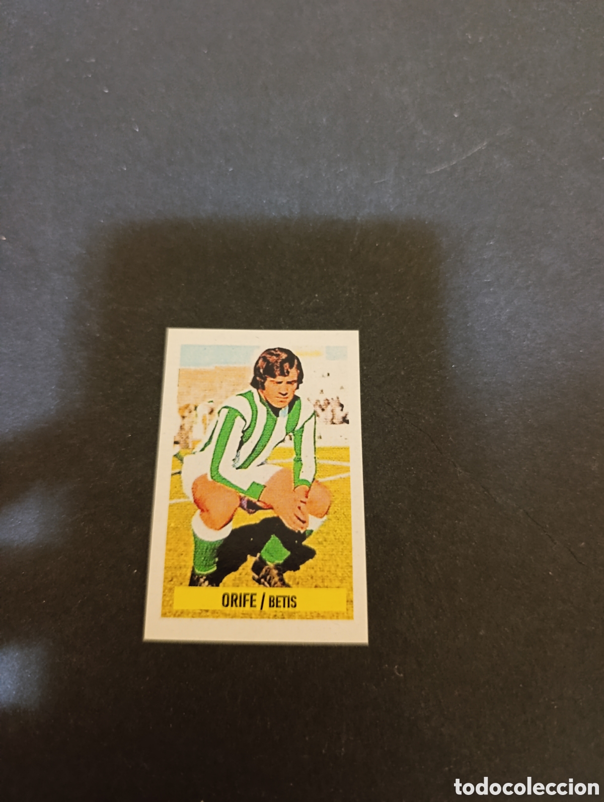 Cromos de f&uacute;tbol: Cromo Orife Real Betis Liga Este 74 75, ampliaci&oacute;n de la colecci&oacute;n