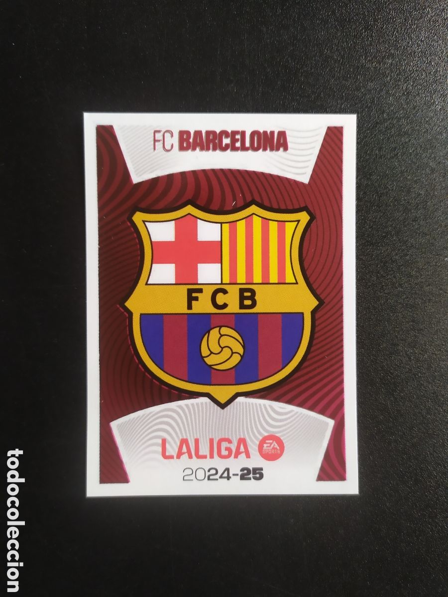 Football Stickers: Liga este 2024 2025 24 25 panini escudo n&deg; 1 Barcelona