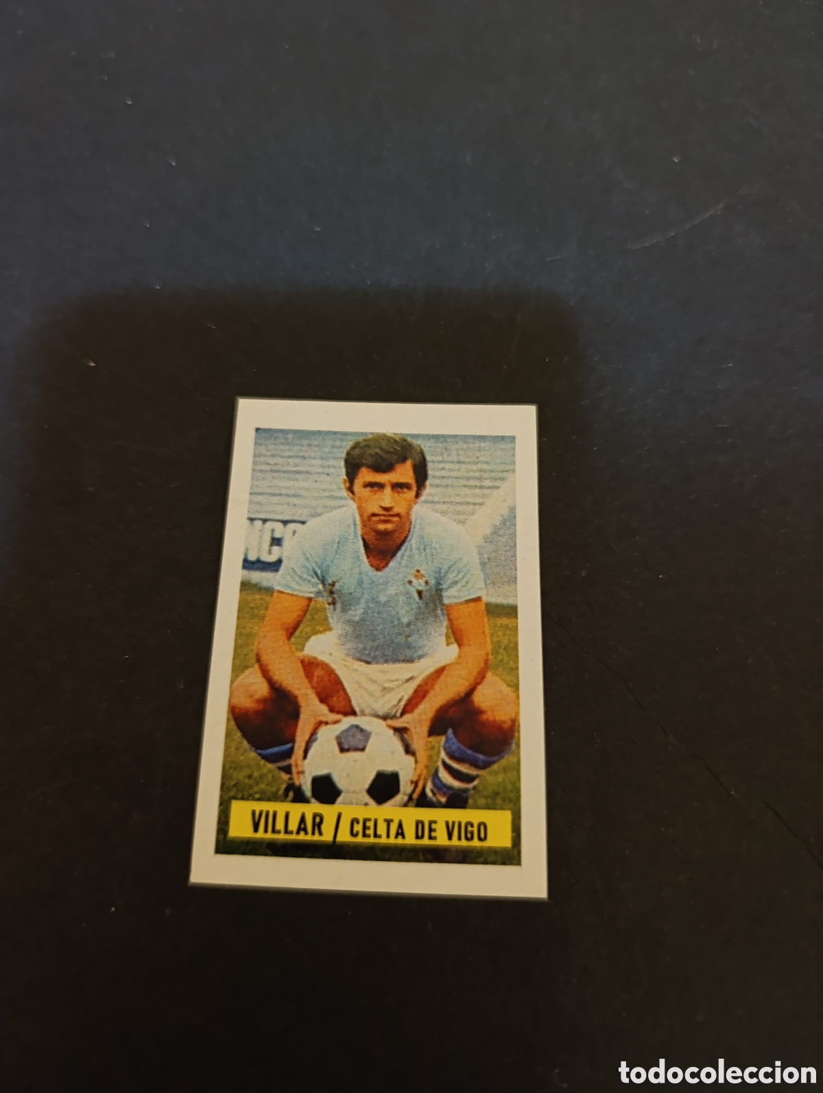 Cromos de F&uacute;tbol: Cromo Villar Celta de Vigo Liga Este 74 75, ampliaci&oacute;n de la colecci&oacute;n