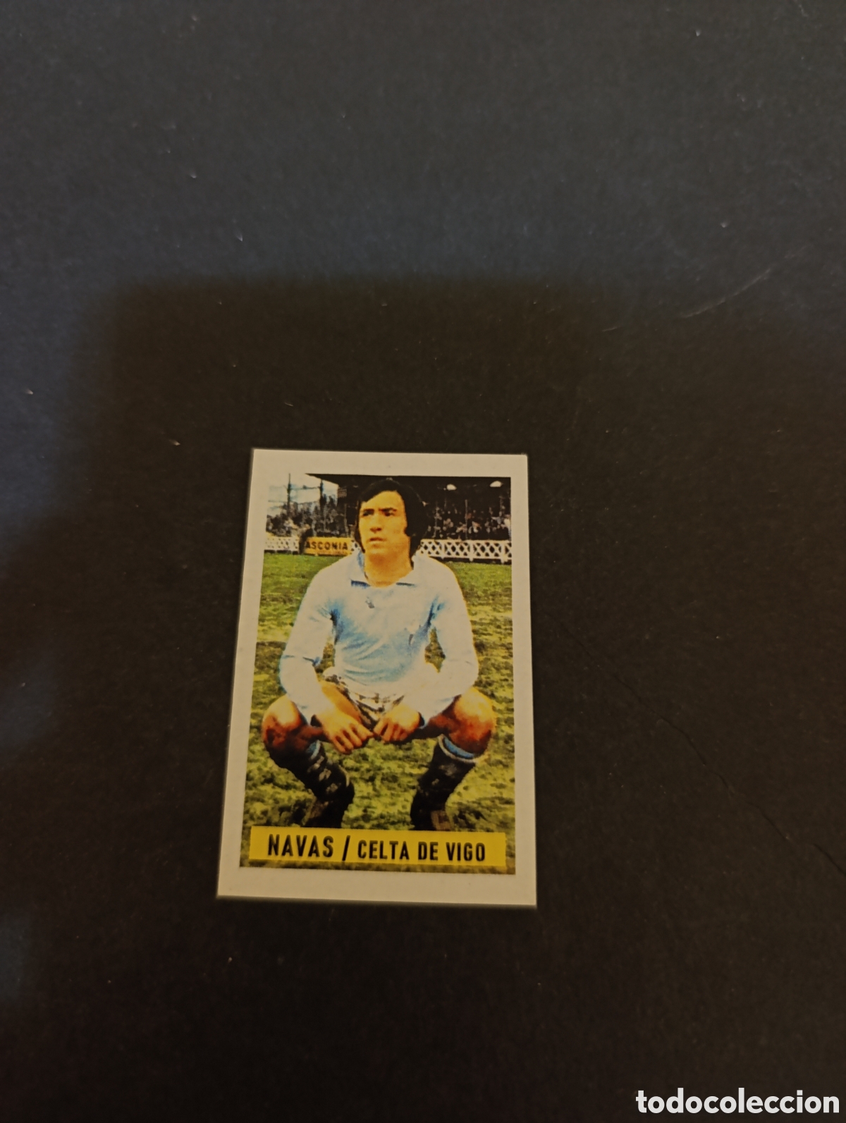 Cromos de F&uacute;tbol: Cromo Navas Celta de Vigo Liga Este 74 75, ampliaci&oacute;n de la colecci&oacute;n
