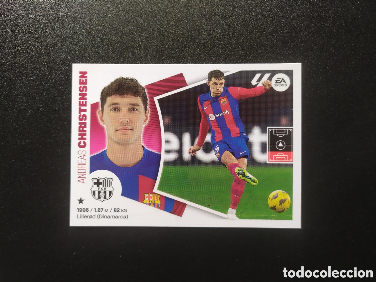 Football Stickers: Liga este 2024 2025 24 25 panini Christensen n&deg; 8A 8 A Barcelona