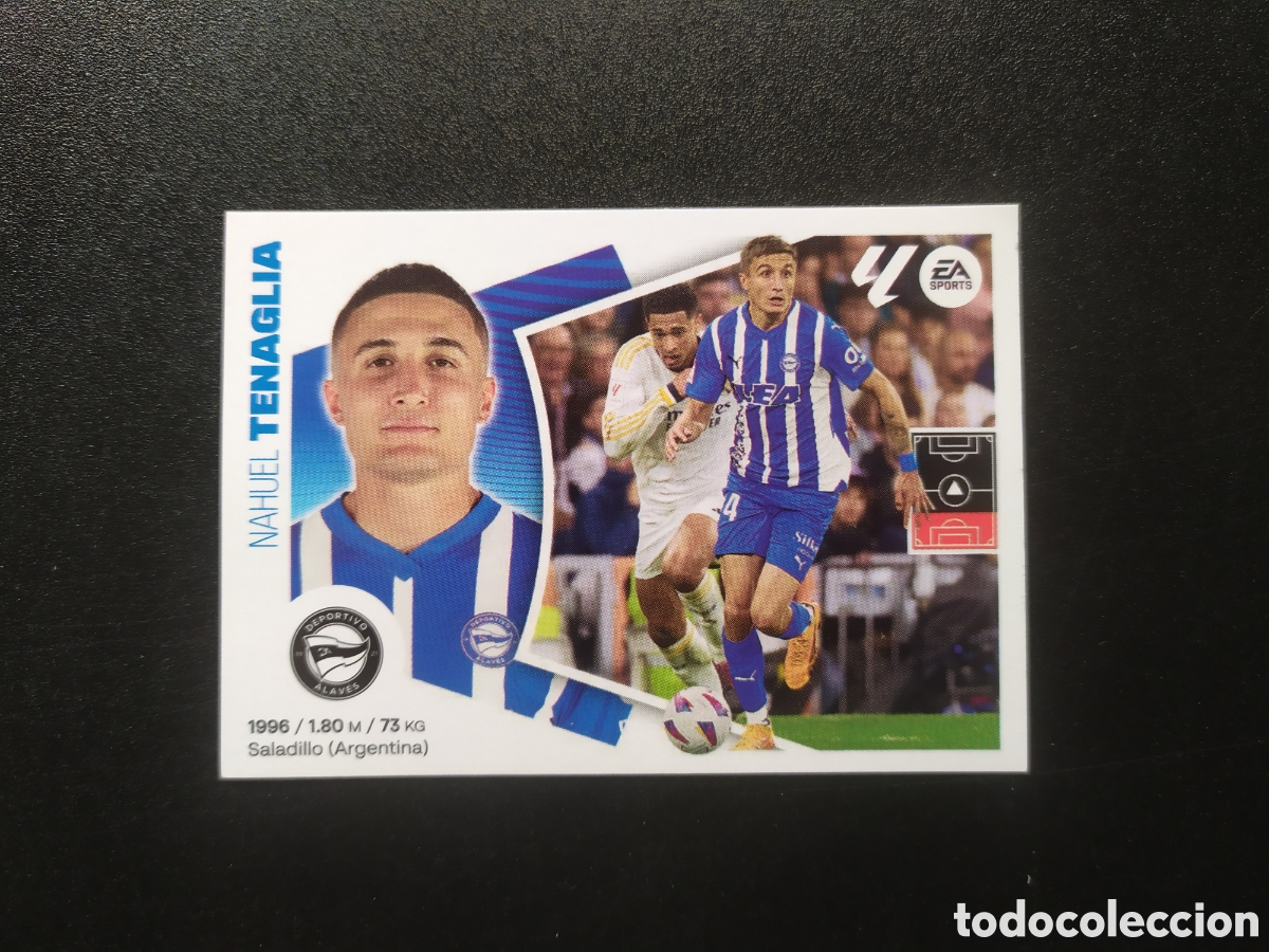Cromos de F&uacute;tbol: Liga este 2024 2025 24 25 panini Tenaglia n&deg; 6 Alav&eacute;s