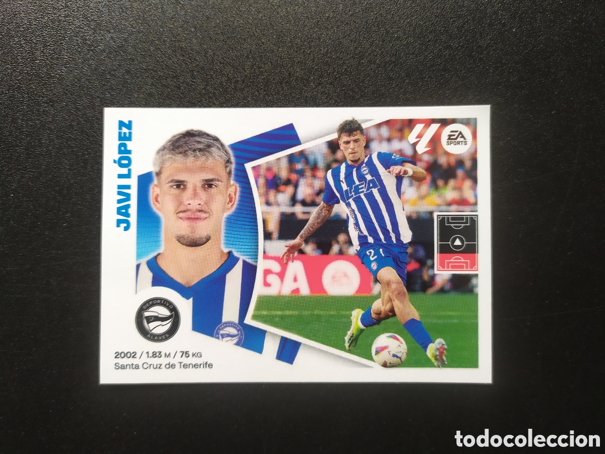 Football Stickers: Liga este 2024 2025 24 25 panini Javi L&oacute;pez n&deg; 10 Alav&eacute;s