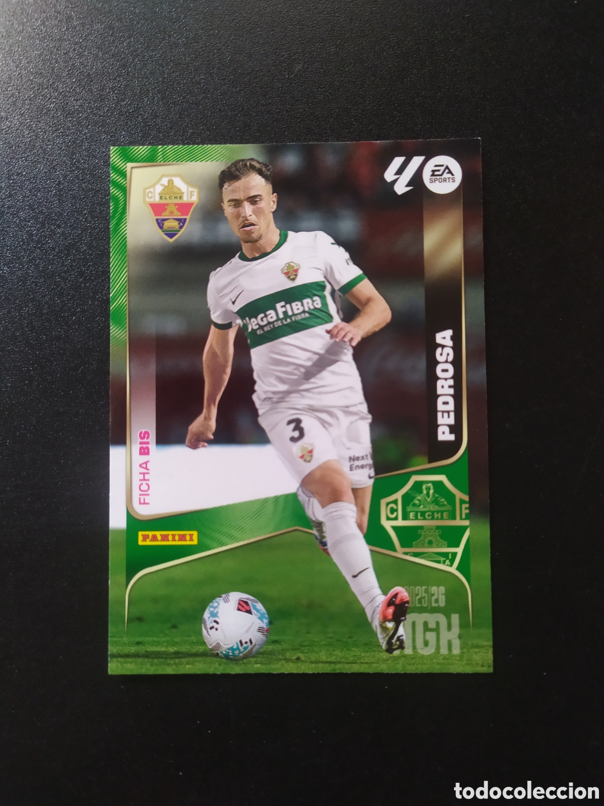 Cromos de F&uacute;tbol: Megacracks 2025 2026 25 26 panini Pedrosa n&deg; 135 bis Elche