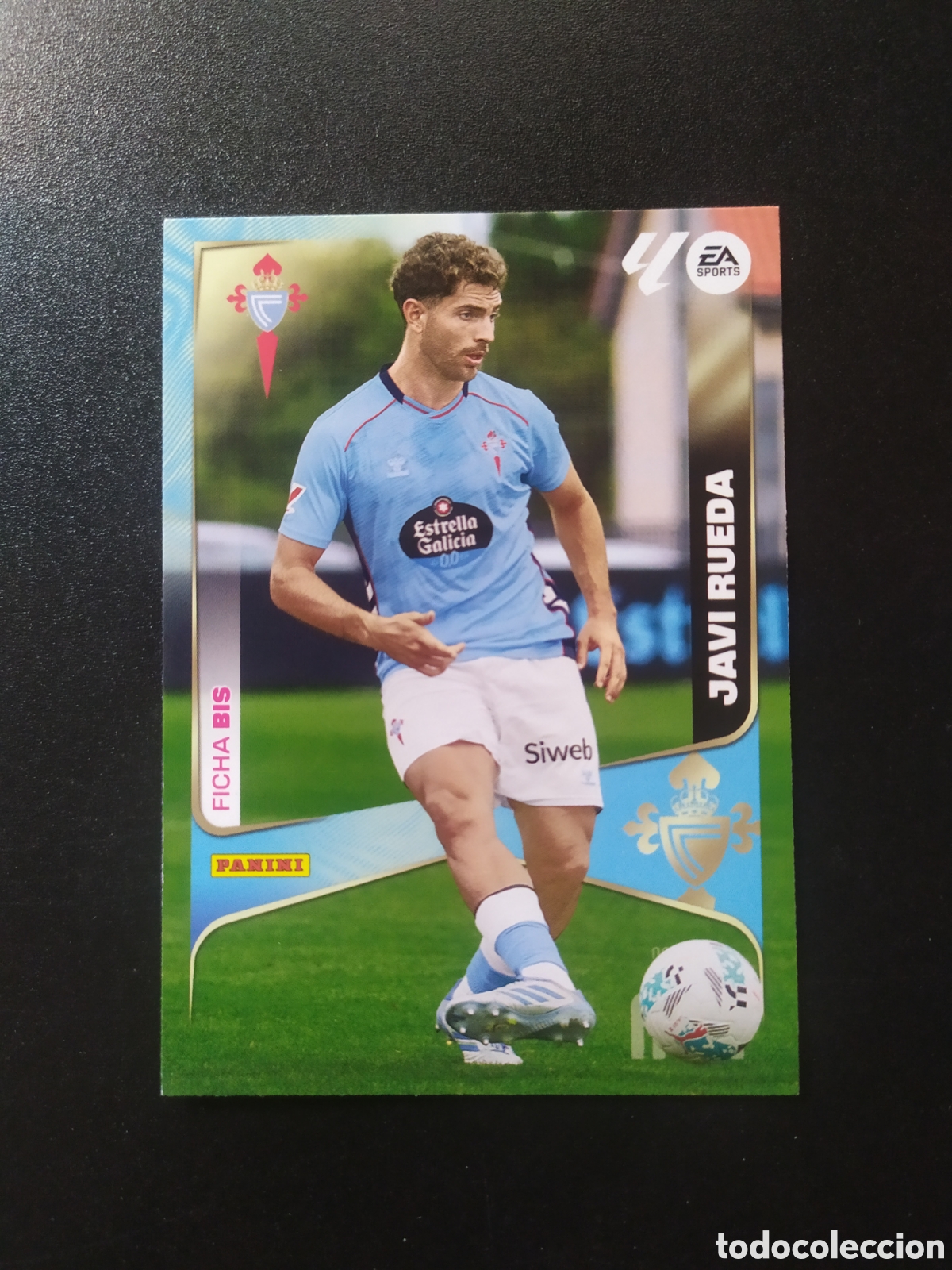 Cromos de F&uacute;tbol: Megacracks 2025 2026 25 26 panini Javi Rueda n&deg; 115 bis Celta Vigo
