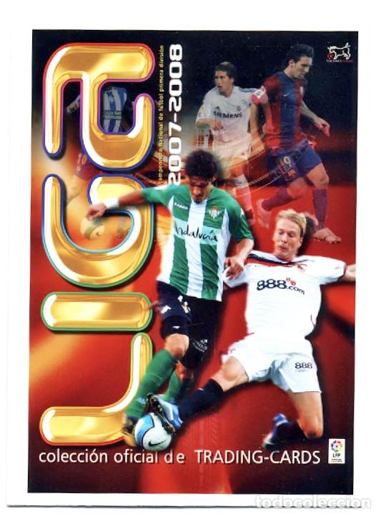 Cromos de F&uacute;tbol: CROMO COMODIN BONO ALBUM EDICIONES ESTADIO MUNDICROMO LIGA FUTBOL 2007 2008 07 08