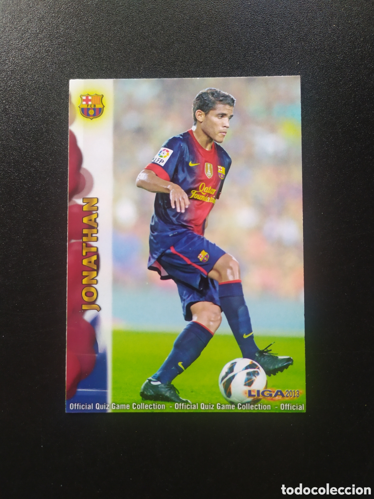 Cromos de f&uacute;tbol: Mundicromo fichas Liga 2012 2013 12 13 Jonathan n&deg; 671 Barcelona