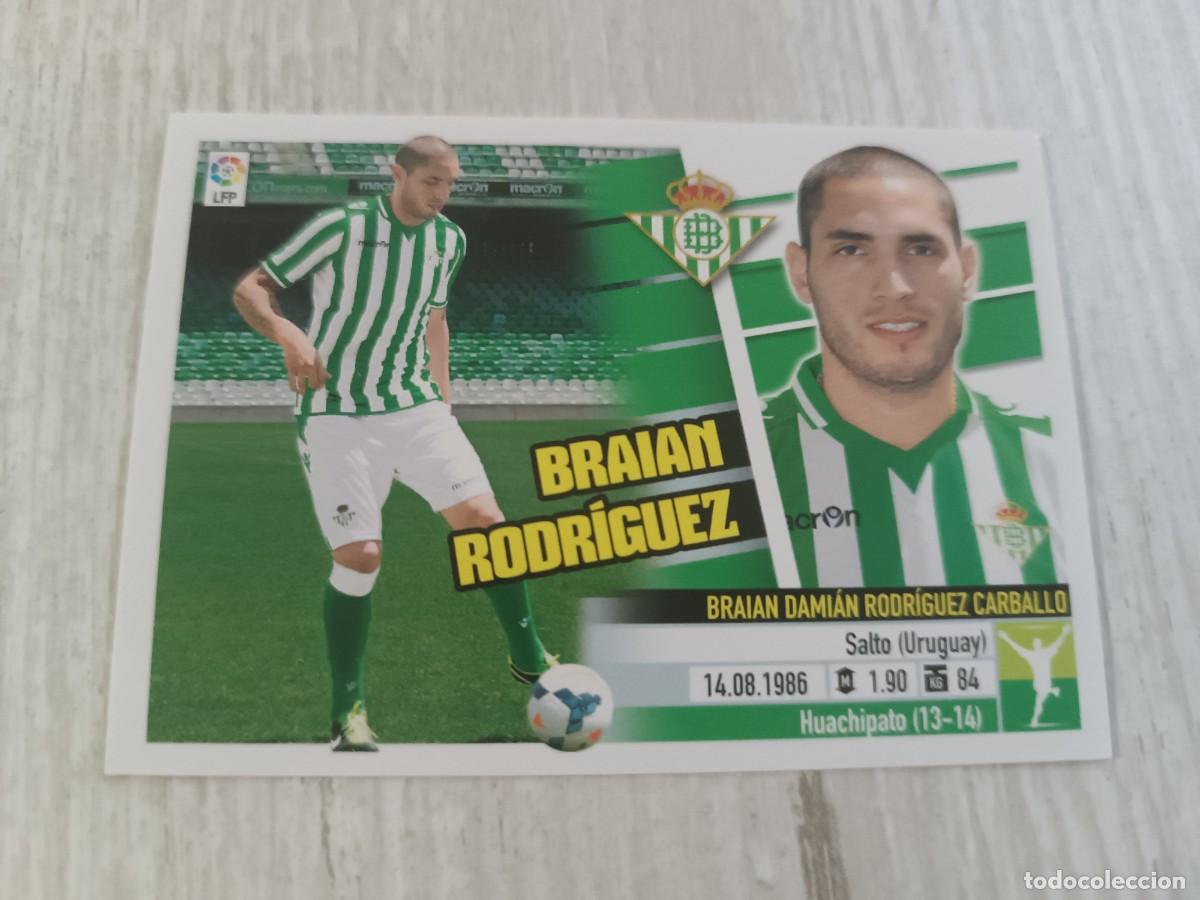 Cromos de f&uacute;tbol: BRAIAN RODR&Iacute;GUEZ COLOCA LIGA ESTE 2013 2014 13 14. NUNCA PEGADO.