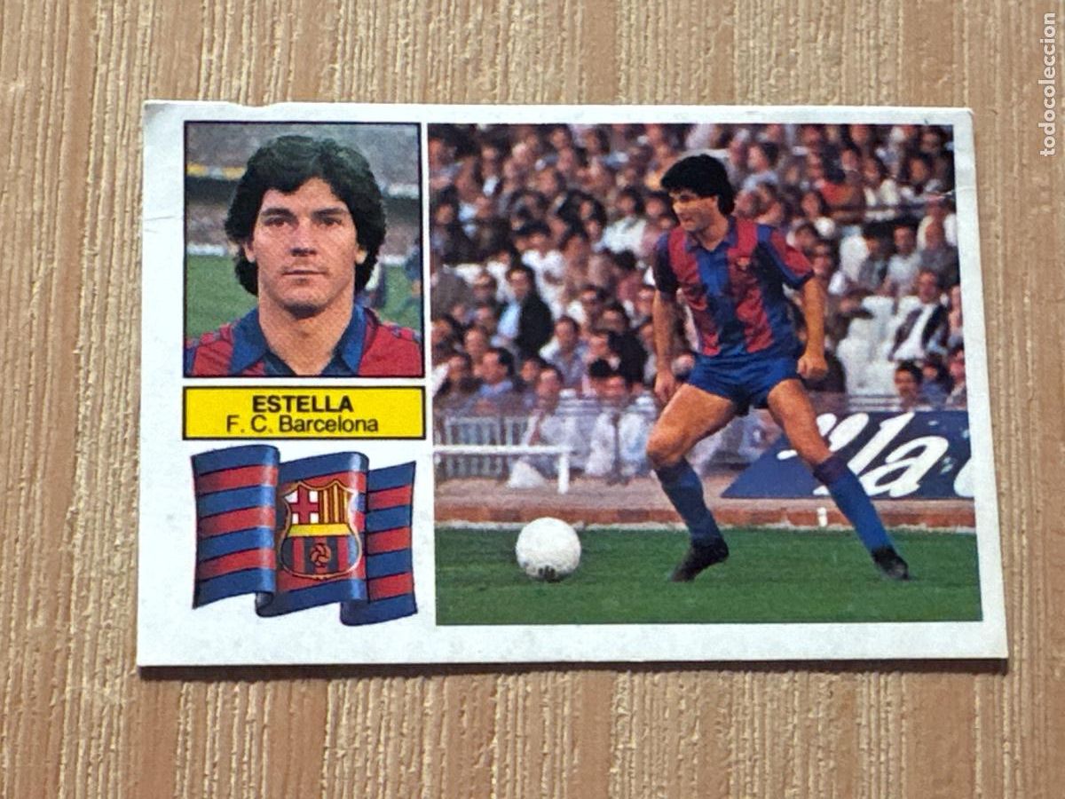 Cromos de Futebol: 14. CROMO LIGA ESTE 1982-83 82-83 DESPEGADO SIN FCB ESTELLA