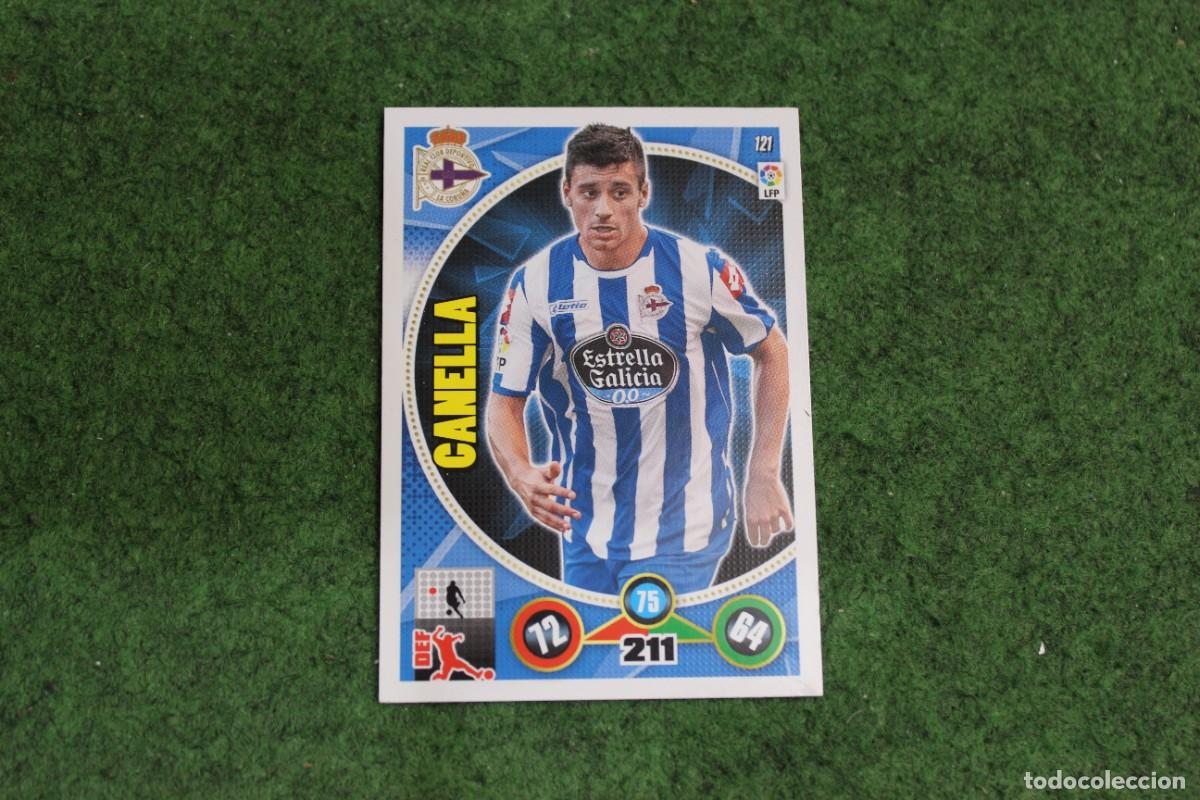 Figurine di Calcio: 121 CANELLA RC DEPORTIVO ADRENALYN XL 2014 2015 14 15 LALIGA SANTANDER