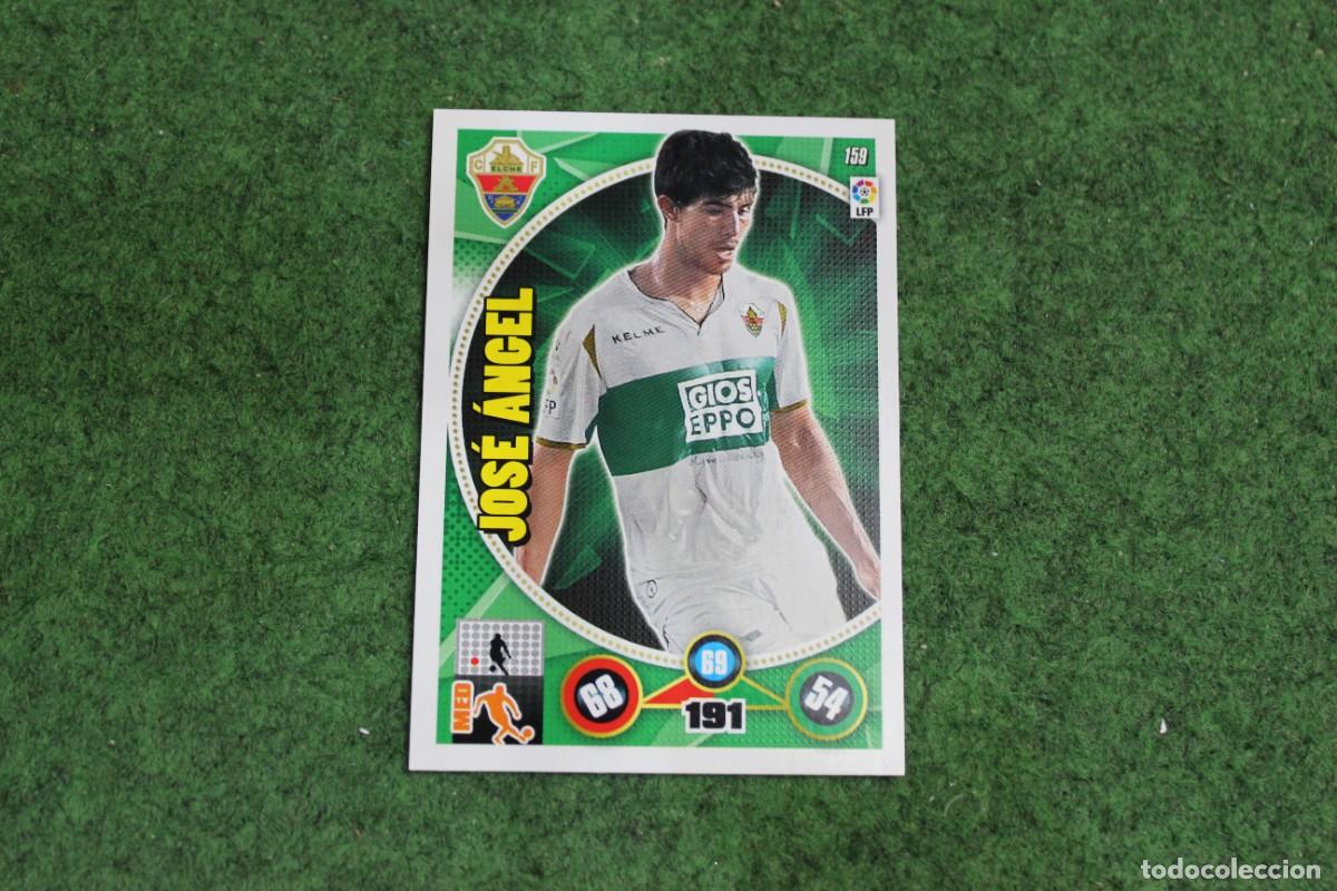 Fu&szlig;ball-Sticker: 159 JOS&Eacute; &Aacute;NGEL ELCHE CF ADRENALYN XL 2014 2015 14 15 LALIGA SANTANDER