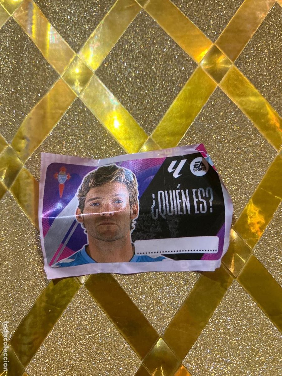 Cromos de F&uacute;tbol: CROMO CHICLE DE LIGA ESTE 2025 2026 CELTA DE VIGO &iquest; QUIEN ES ? PANINI CANDY !