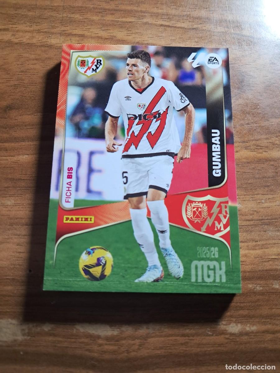 Cromos de f&uacute;tbol: CARD MEGACRACKS TEMPORADA 25/26: FICHA BIS GUMBAU, N&deg; 298 BIS