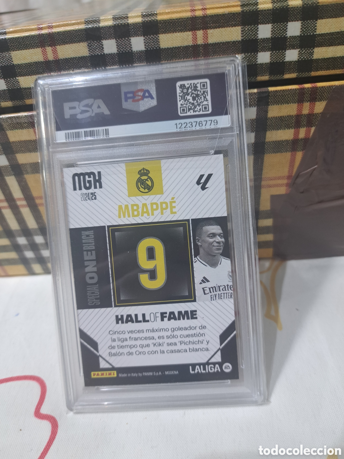 Cromos de f&uacute;tbol: Mbappe Real Madrid C.F. - Foto 2