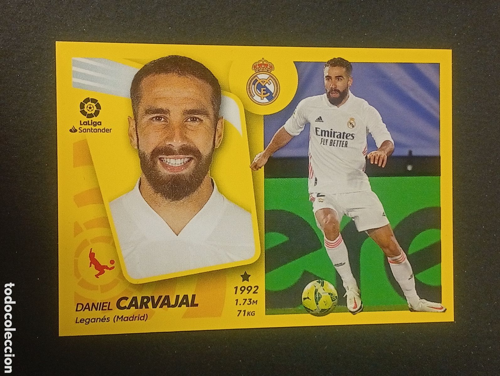 Figurine di Calcio: 7 CARVAJAL REAL MADRID EDITORIAL LIGA ESTE 2021 2022 21 22 CROMOS STICKERS PANINI Espa&ntilde;a Spain
