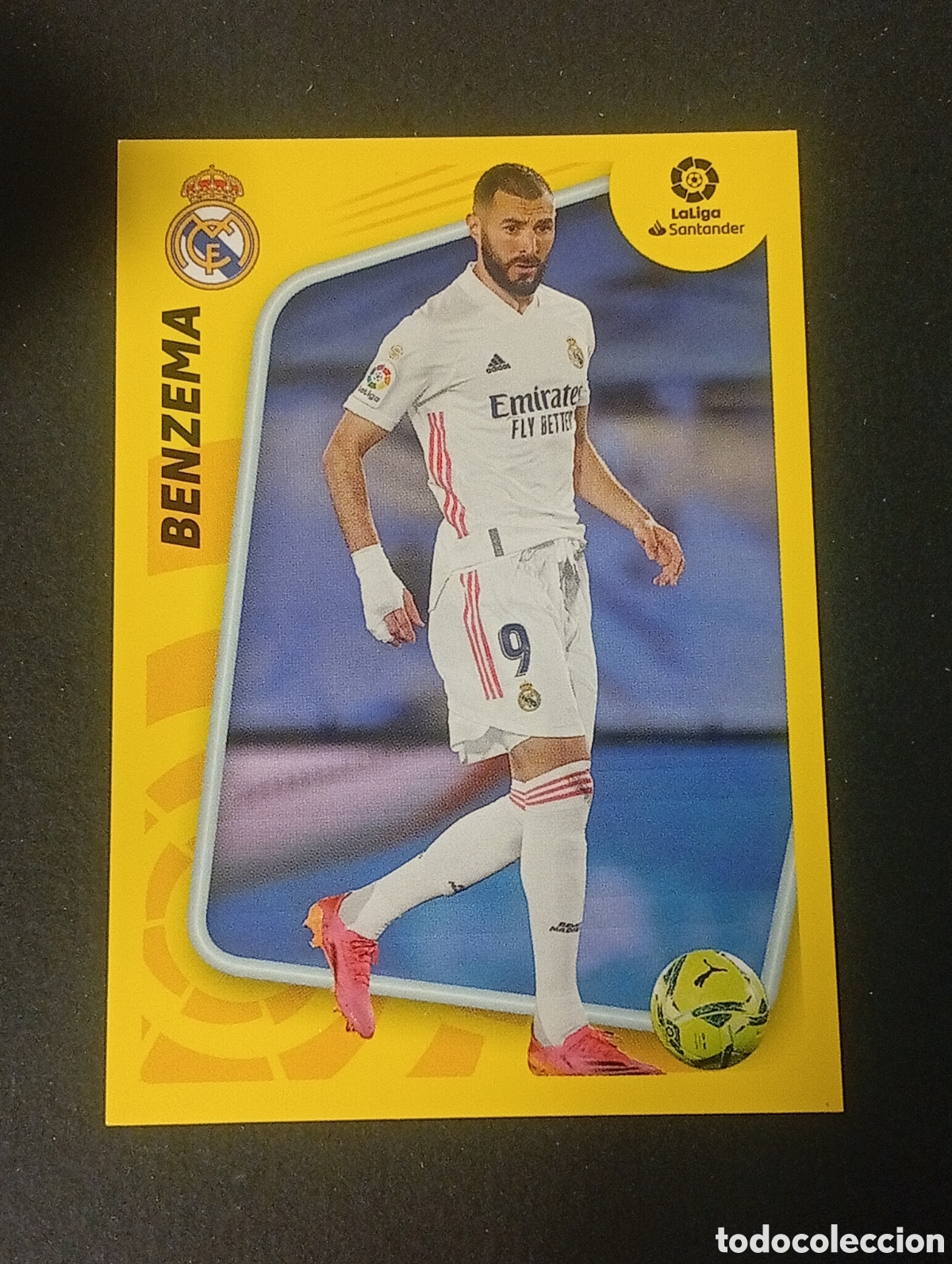 Cartes &agrave; collectionner de Football: 3 BENZEMA REAL MADRID EDITORIAL LIGA ESTE 2021 2022 21 22 CROMOS STICKERS PANINI