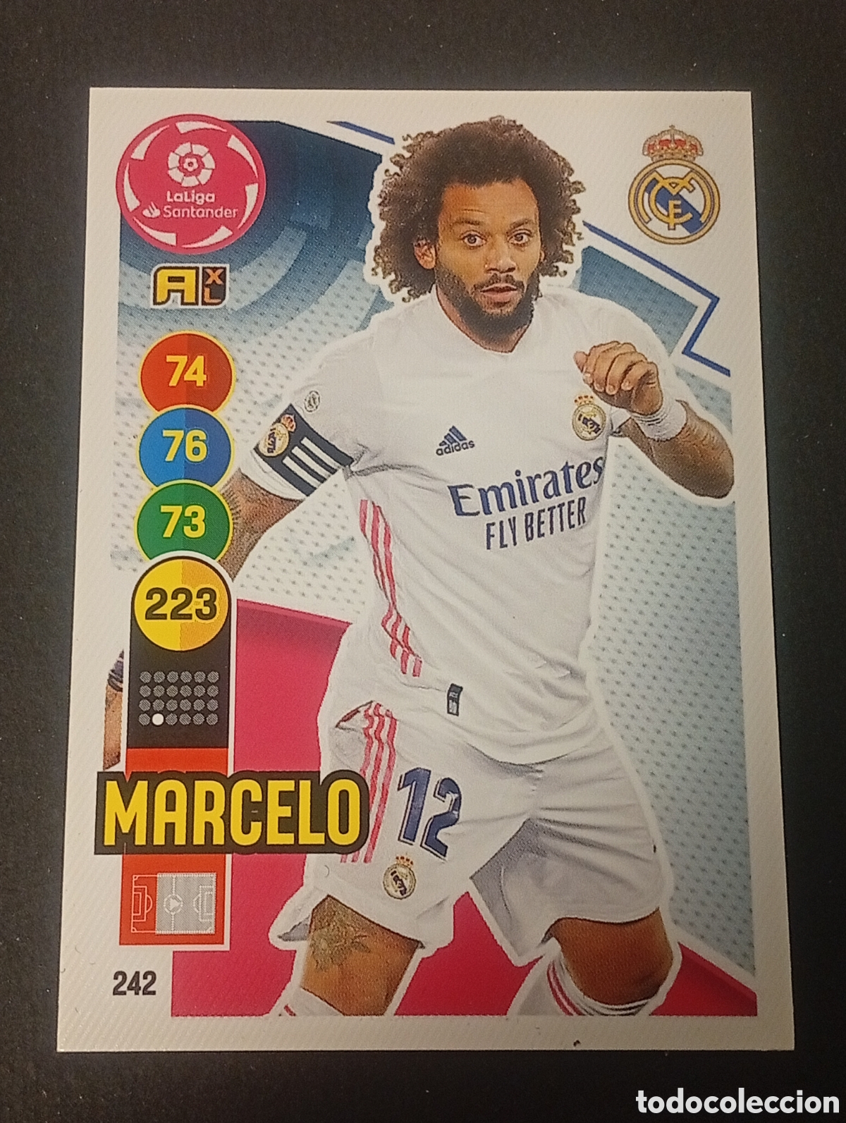 Cromos de f&uacute;tbol: 242 MARCELO REAL MADRID ADRENALYN XL PANINI 2021 2022 21 22 CROMOS CARDS PANINI MEGACRACKS TOPPS TCG