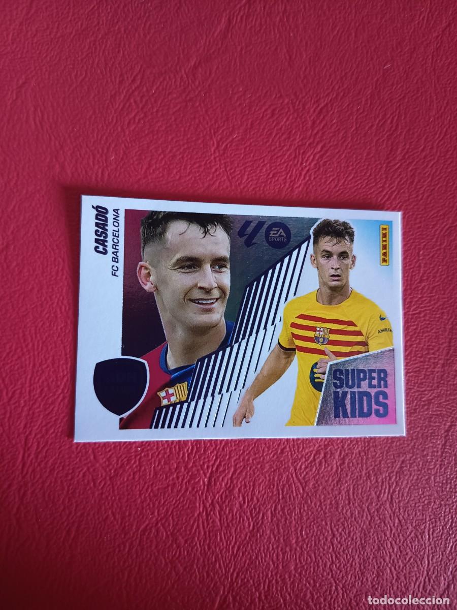 Football Stickers: Liga Este 25 26 Panini CASADO ADN SUPER KIDS N&deg;5 BARCELONA nuevo sin pegar