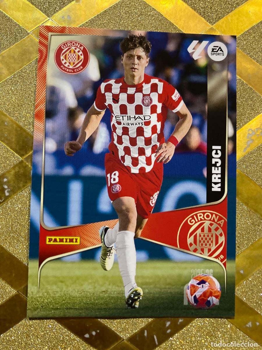 Cromos de F&uacute;tbol: CROMO DE FUTBOL NUMERO 186 KREJCI GIRONA MEGACRACKS 2025 2026 MGK PANINI !