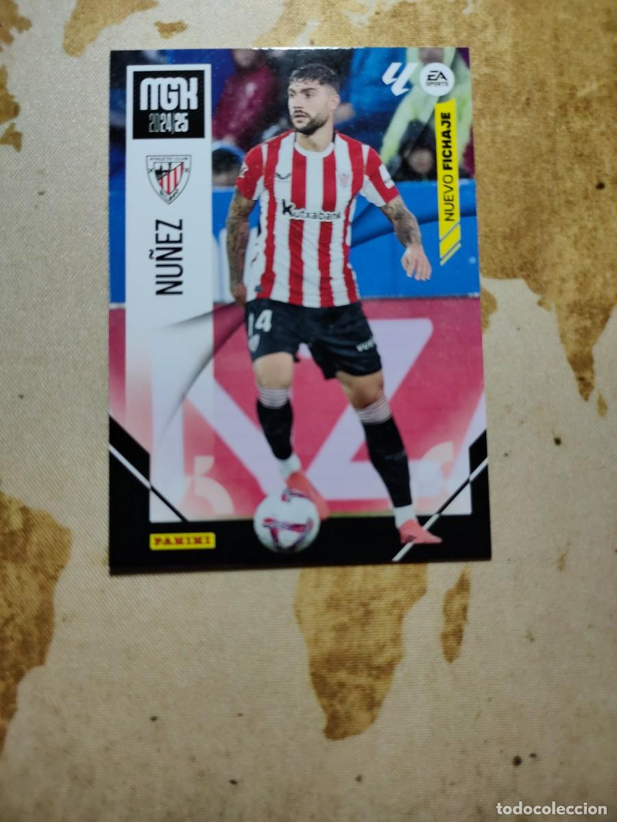 Cromos de Futebol: Nuevo Fichaje 476 N&Uacute;&Ntilde;EZ Megacracks MGK 2024-25