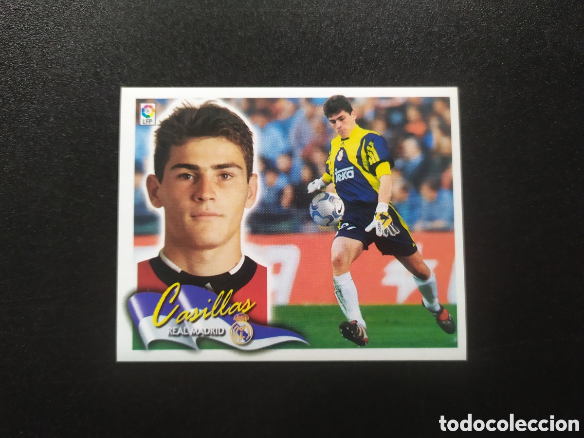 Football Stickers: Liga este 2000 2001 00 01 Casillas Real Madrid