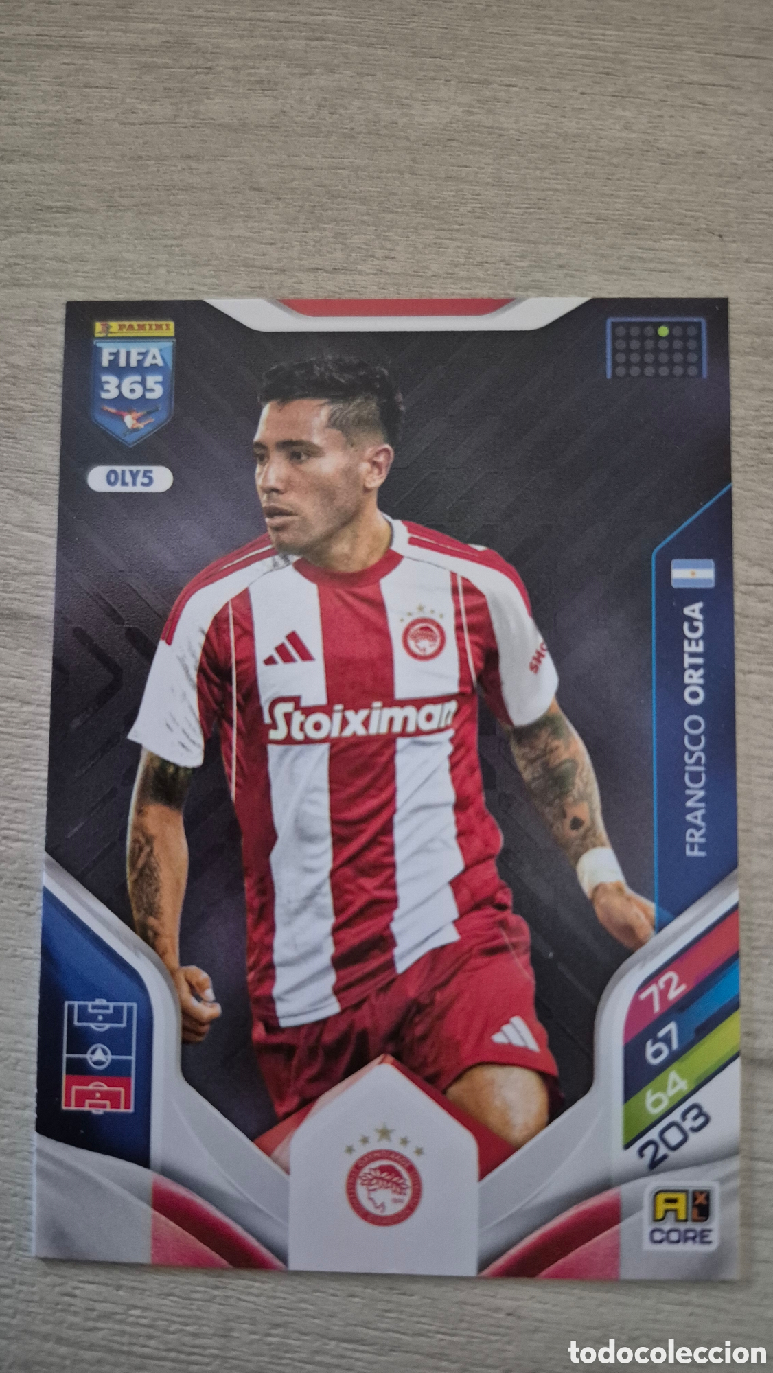 Cartes &agrave; collectionner de Football: OLY5 Ortega FIFA 365